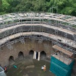 Castell Coch roof repairs