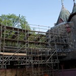 Castell Coch roof repairs