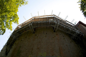 Castell Coch roof repairs