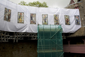 Castell Coch roof repairs