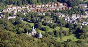 Tongwynlais from the air by John Bulpin