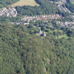 Tongwynlais from the air by John Bulpin