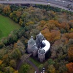 Castell Coch from the air by John Bulpin