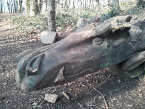 Fforest Fawr sculpture