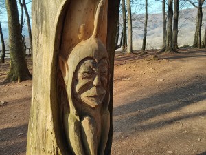 Fforest Fawr sculpture