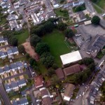 Tongwynlais from the air by John Bulpin