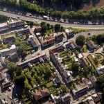 Tongwynlais from the air by John Bulpin