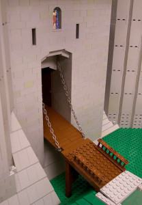 Castell Coch drawbridge