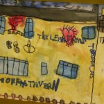 Child's picture of the Lewis Arms