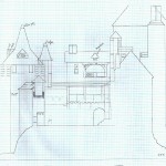 Castell Coch east section