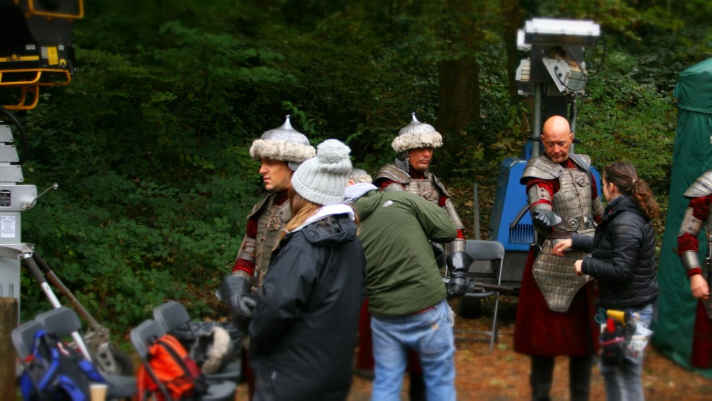 Da Vinci's Demons filming