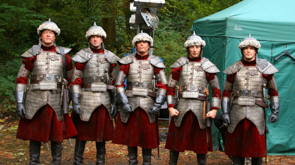 Da Vinci's Demons filming