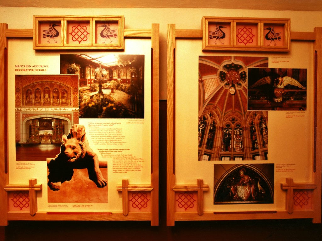 Castell Coch exhibit alcove