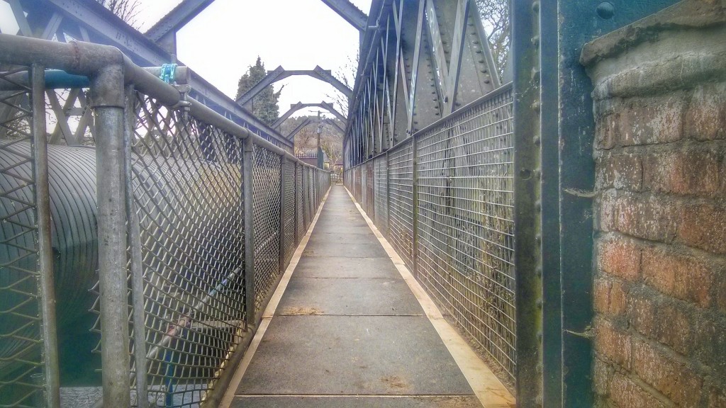 Iron bridge reopens