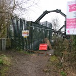 Iron Bridge footway closed