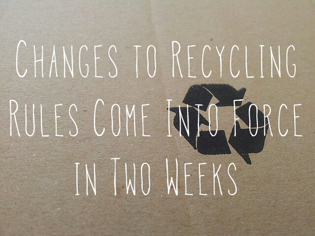 Recycling rules header
