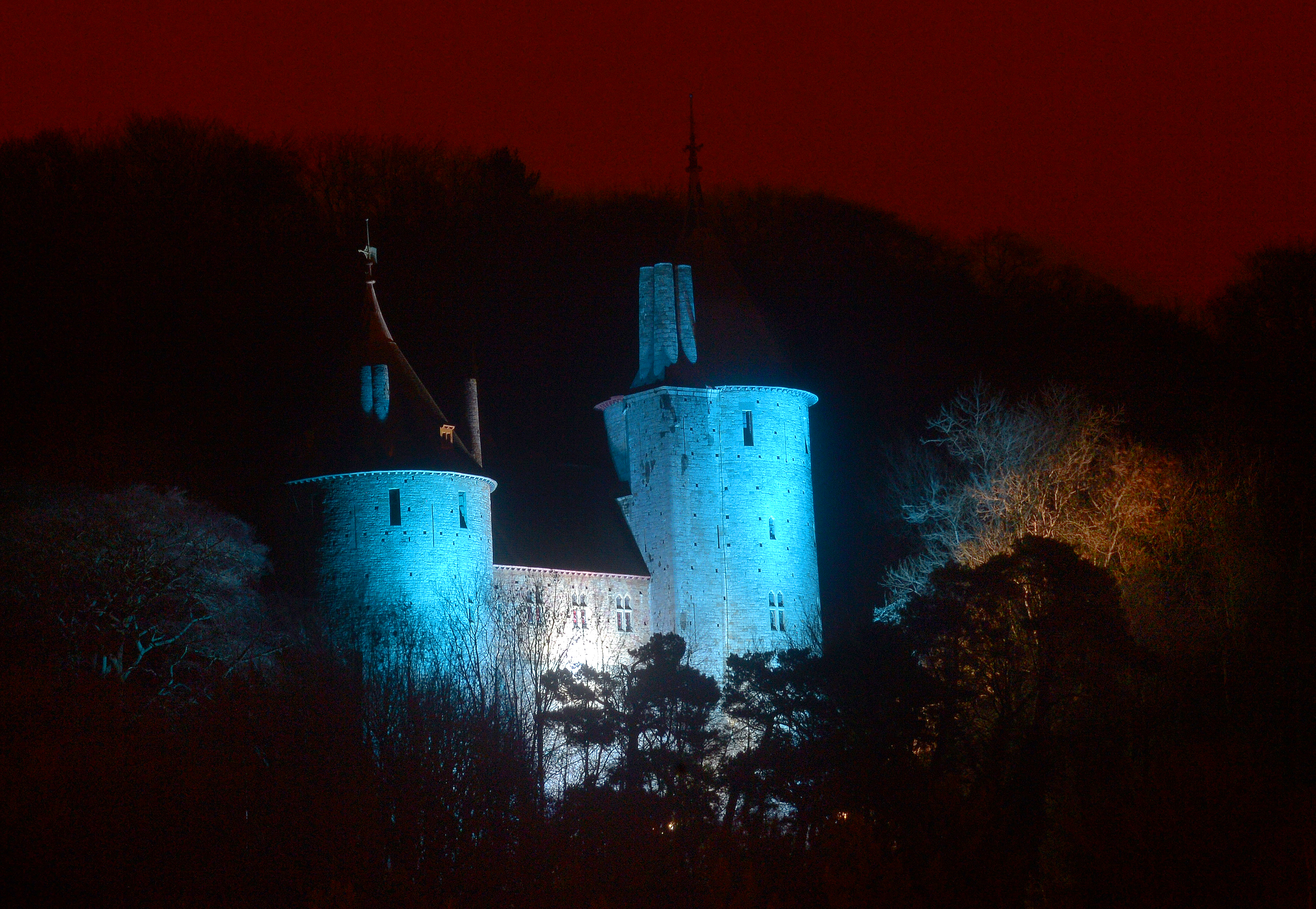 Castell Coch's 'Frozen' inspired makeoker, 2015