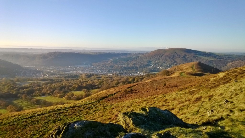The Garth from Craig yr Allt