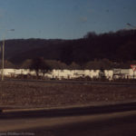 Birchwood on Tongwynlais Ors ridge, Castell Coch & village, Feb 72