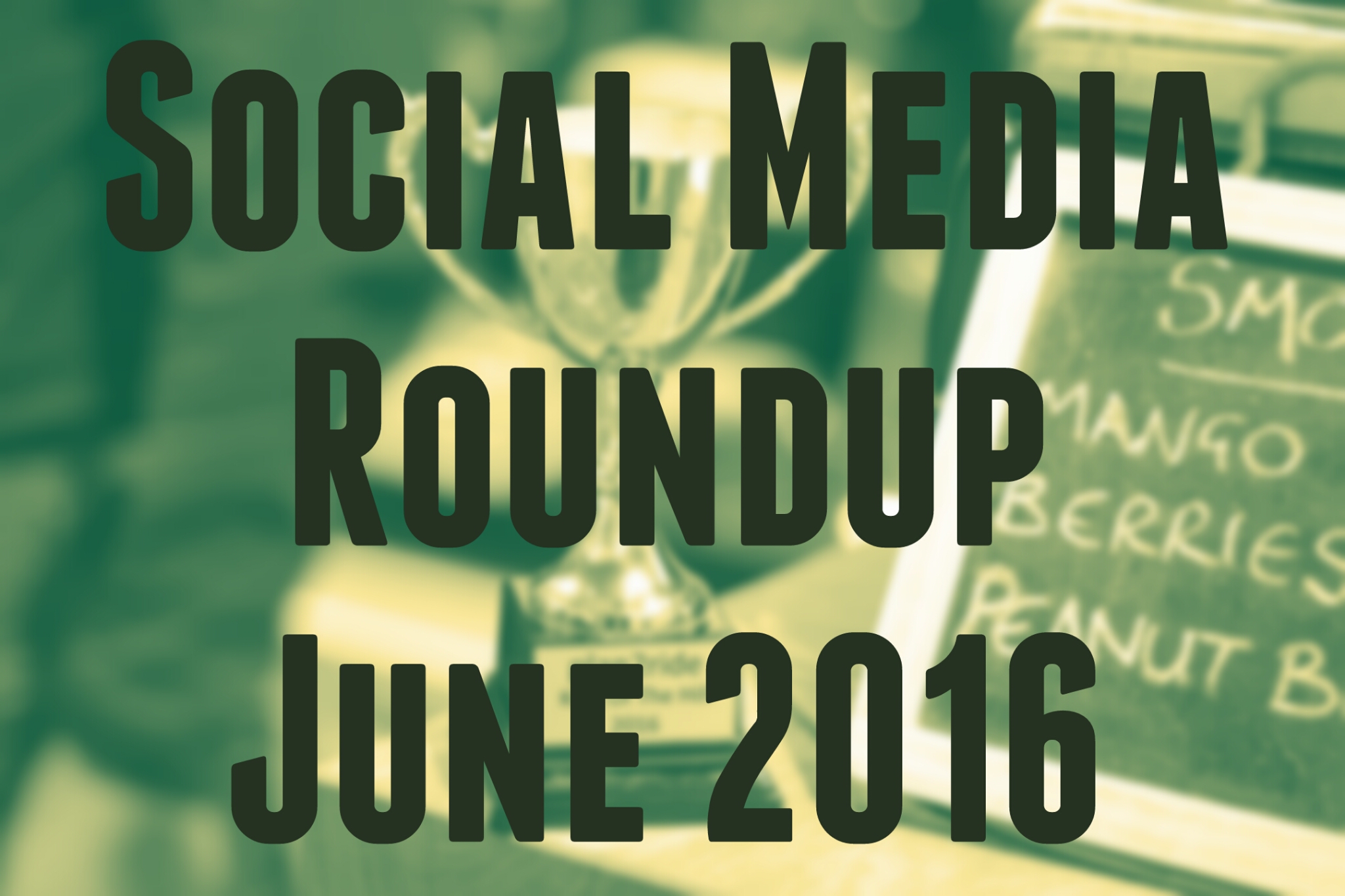 Social Media Roundup June 2016 header
