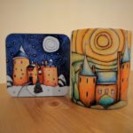 Gayle Rogers mug set