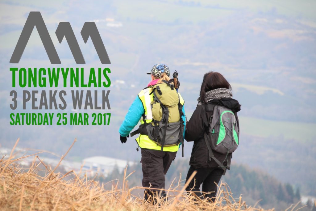 Ton 3 Peaks walk poster