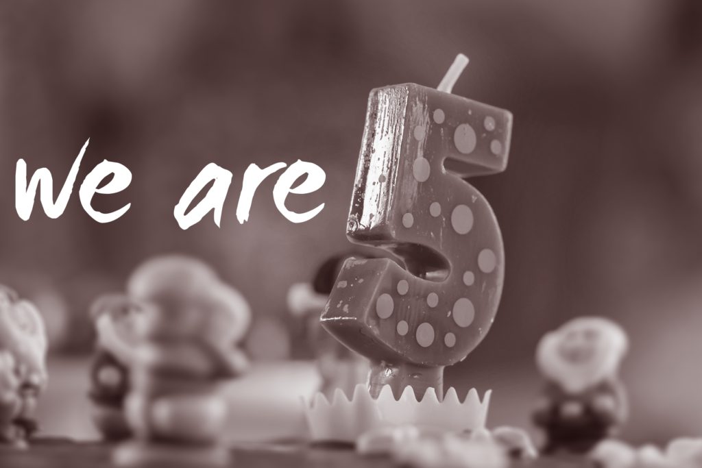 We are 5 header