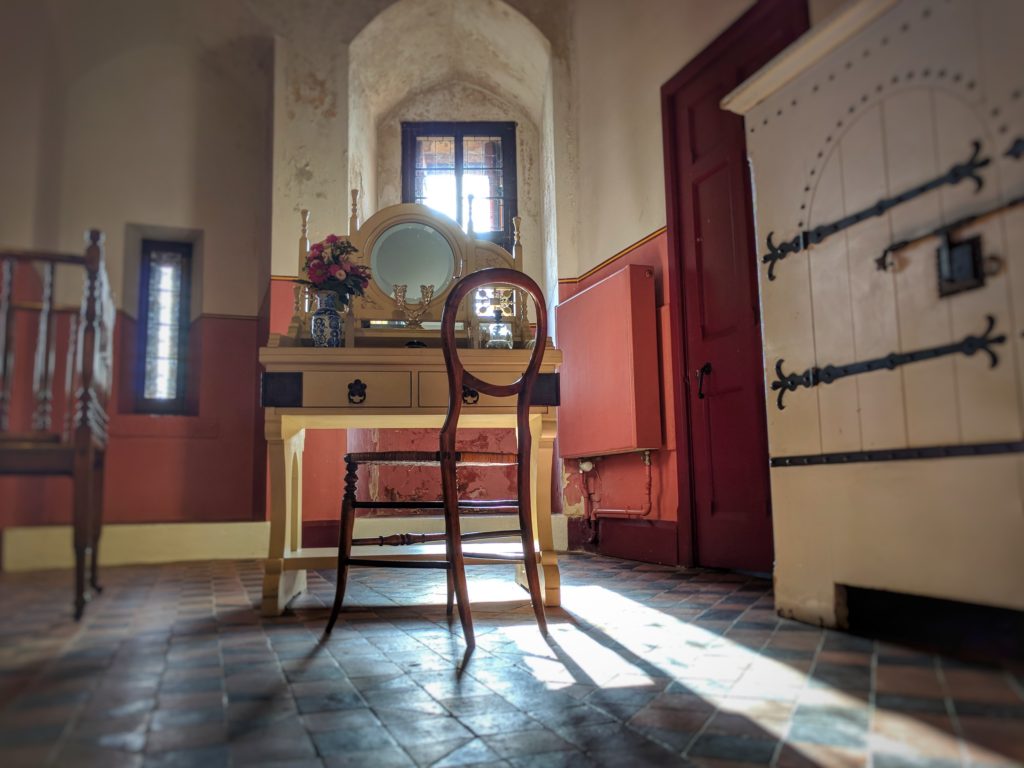 Bedroom in Castell Coch