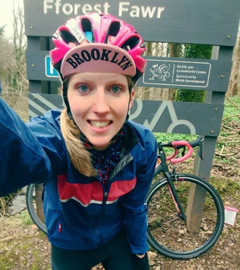 Clare Good in Fforest Fawr