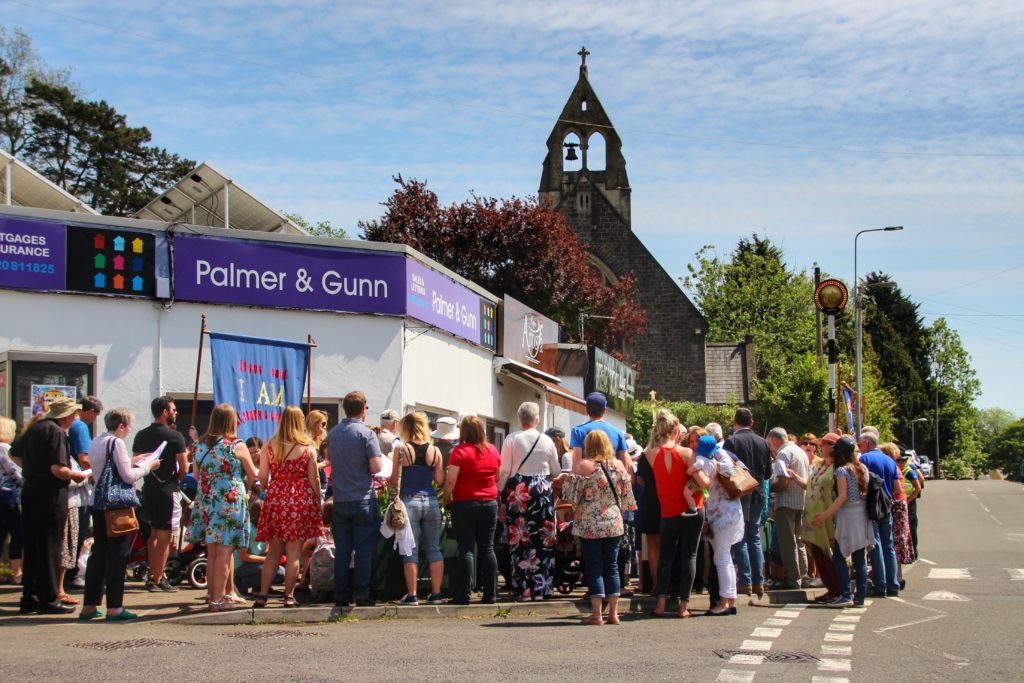 2018 Whitsun March in Tongwynlais