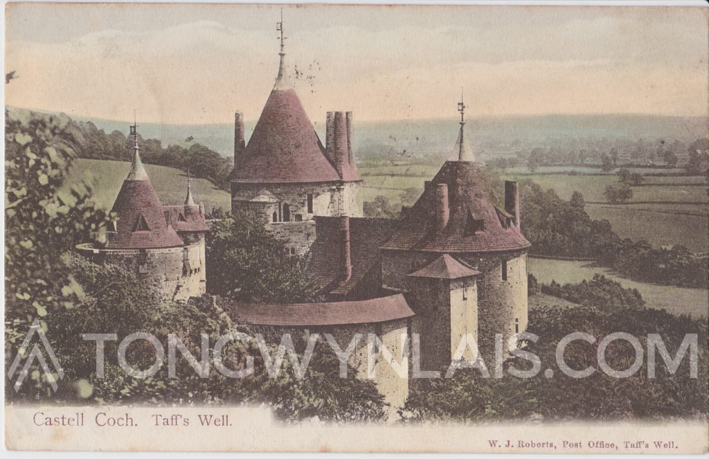 Castell Coch postcard front