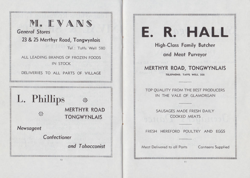 Scan of 1969 Programme to mark the investiture of The Prince of Wales