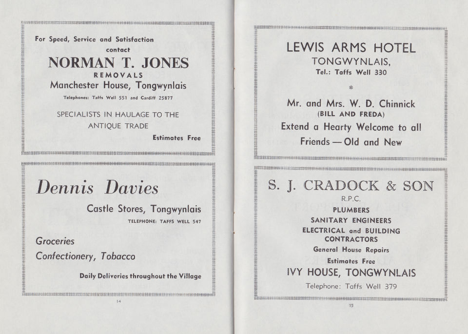Scan of 1969 Programme to mark the investiture of The Prince of Wales