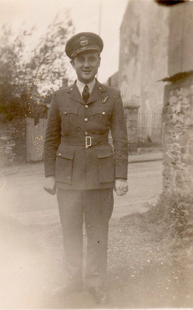 Old photo of a soldier named Norman Desmond Samuel