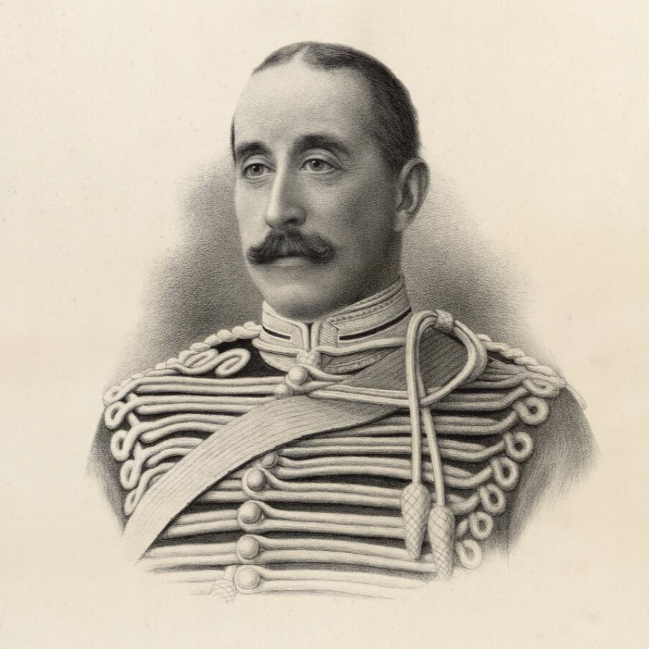 Drawing of Colonel Henry Lewis