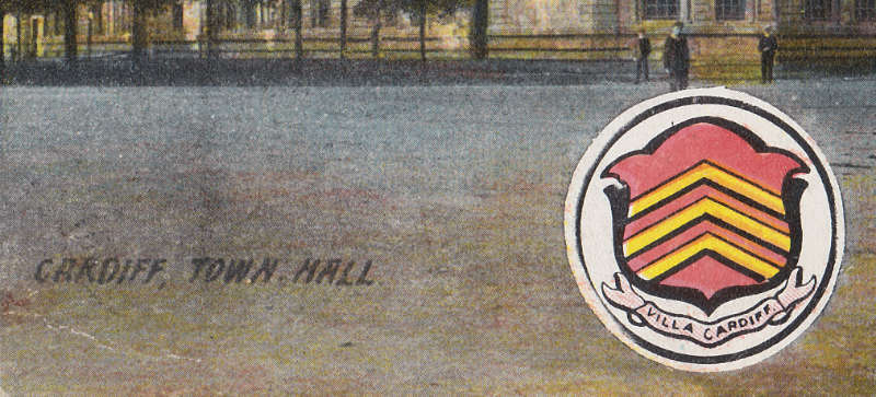 The Cardiff Arms on an old postcard