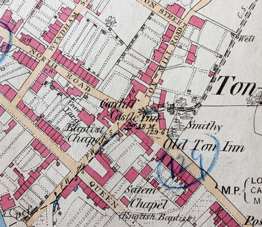 1837 Map of the Lewis Arms
