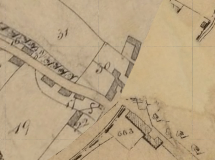 1841 Tithe Map of the Lewis Arms