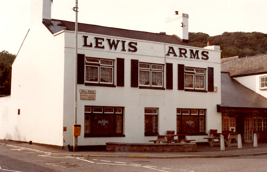 The Lewis Arms in the 1980s