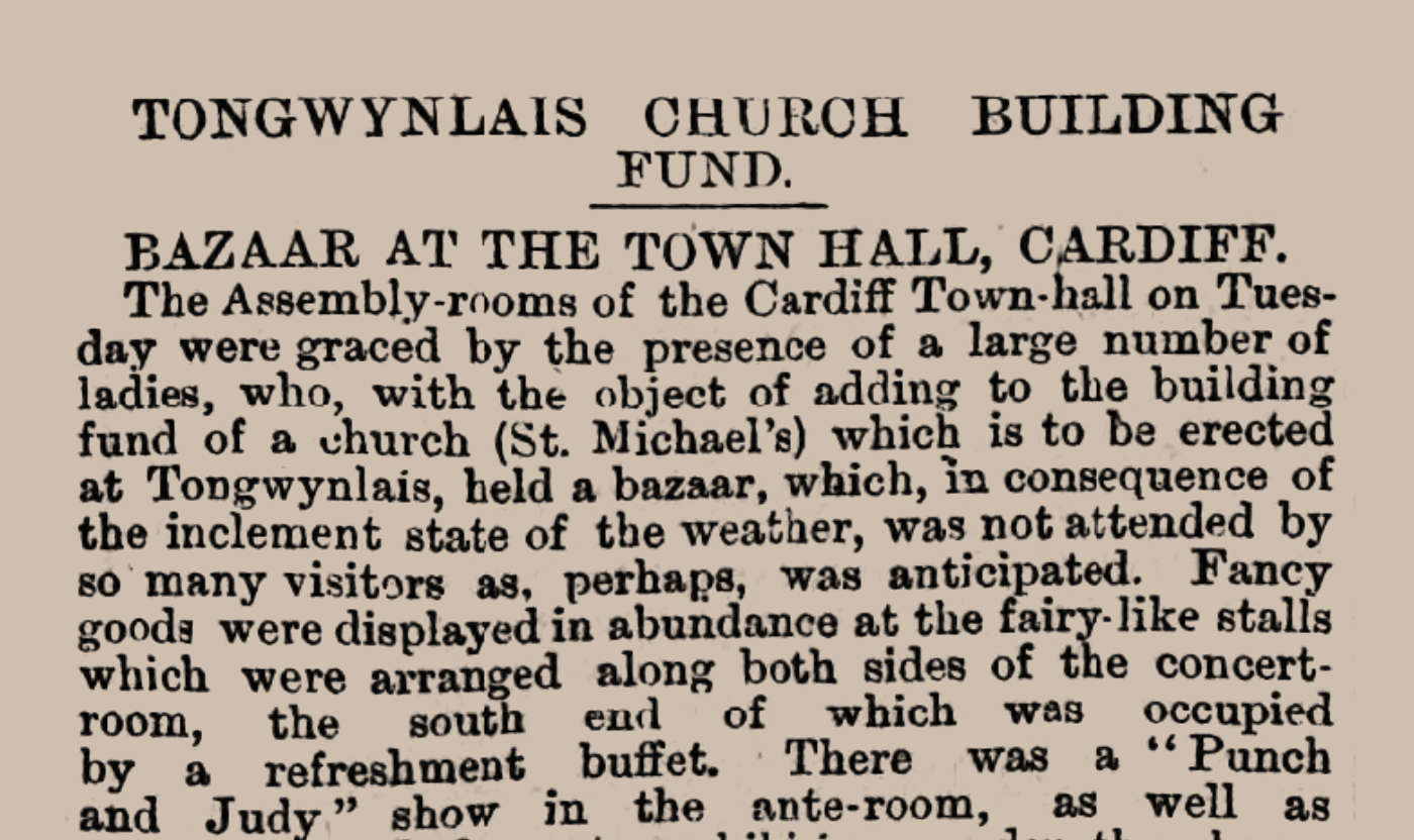 Extract from an old newspaper article