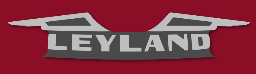 Illustration of the "Leyland" logo