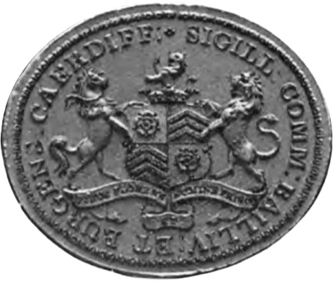 Common Seal Of The Bailiffs And Burgesses Of Caerdiff