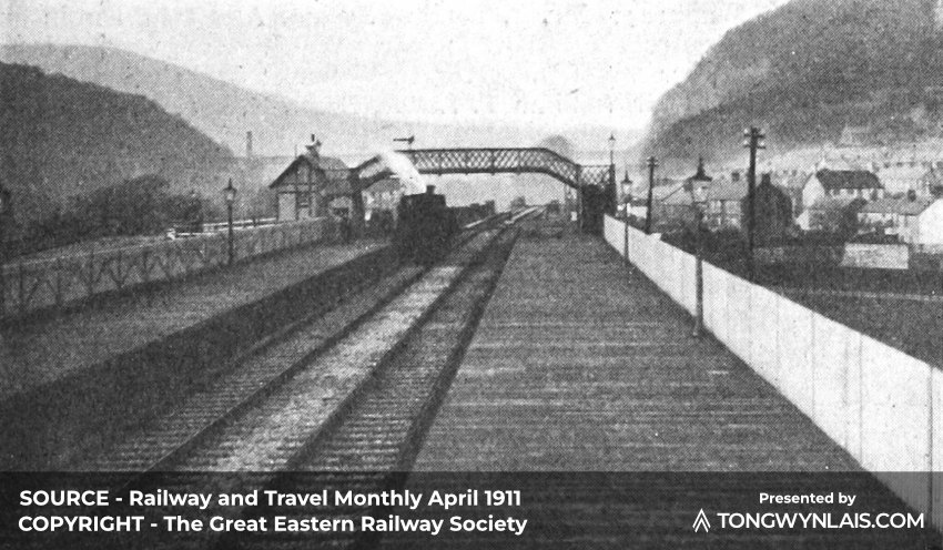 Tongwynlais Railway Station April 1911